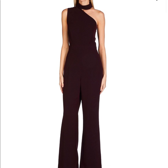 Rachel Zoe NWT Cabernet Jumpsuit - Picture 1 of 8